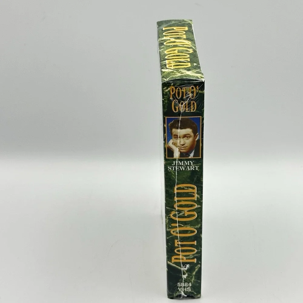 POT O' GOLD JIMMY STEWART PAULETTE GODDARD VHS FACTORY SEALED